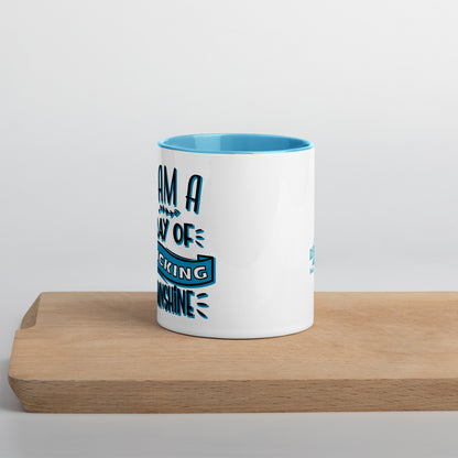 #theredlabel Ray of Sunshine Tasse mit farbiger Innenseite