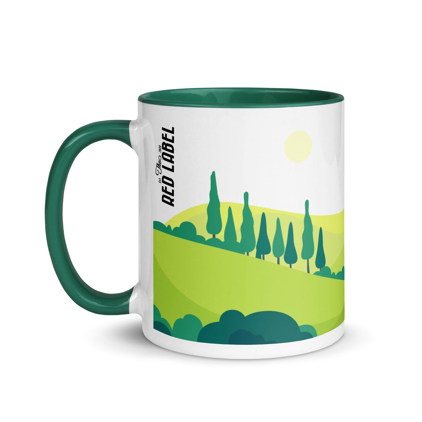 #theredlabel BUCHHORN Tasse mit farbiger Innenseite