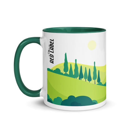 #theredlabel BUCHHORN Tasse mit farbiger Innenseite