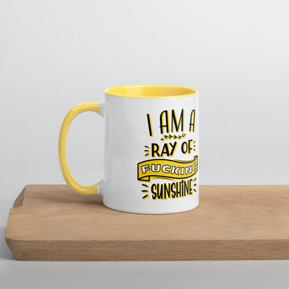 #theredlabel Ray of Sunshine Tasse mit farbiger Innenseite