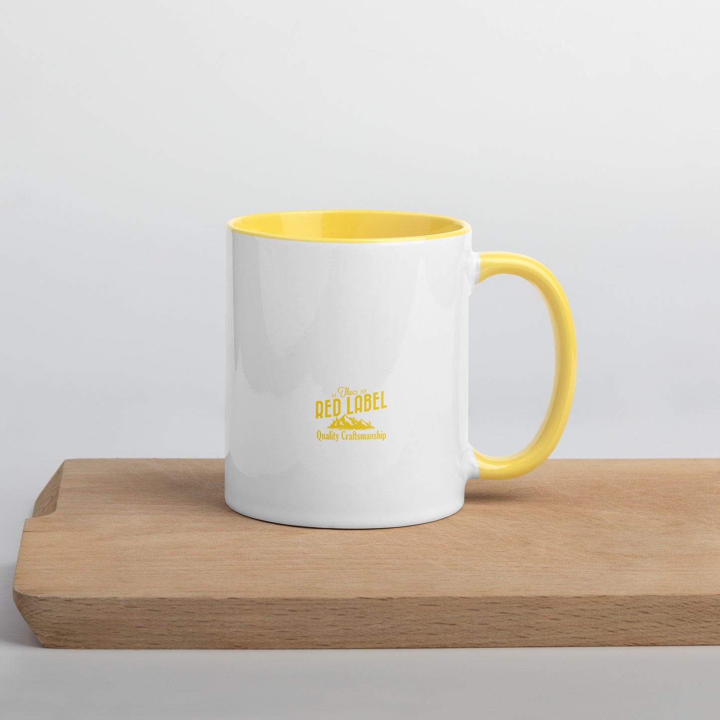 #theredlabel Ray of Sunshine Tasse mit farbiger Innenseite