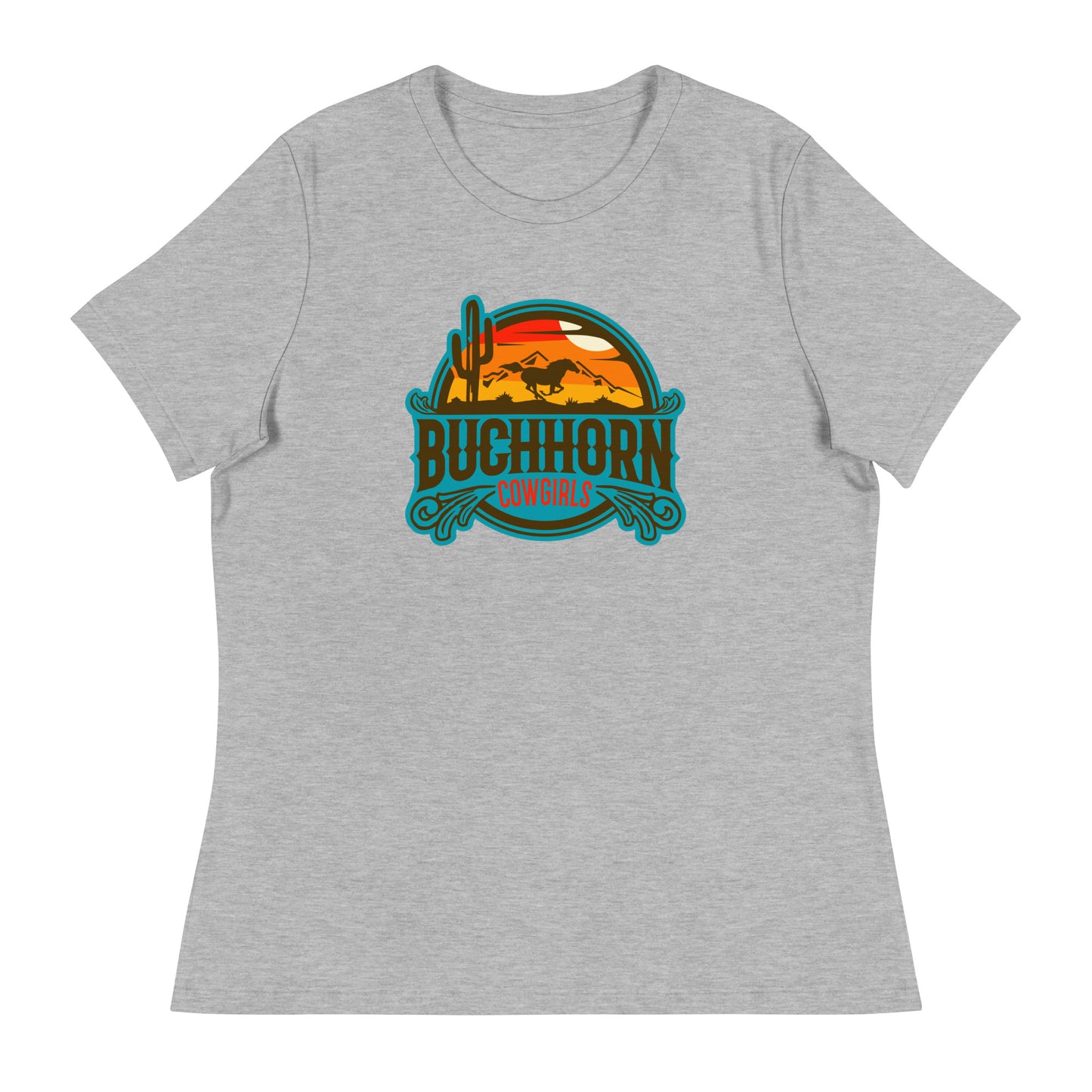 #theredlabel COWGIRLS lockeres Damen-T-Shirt