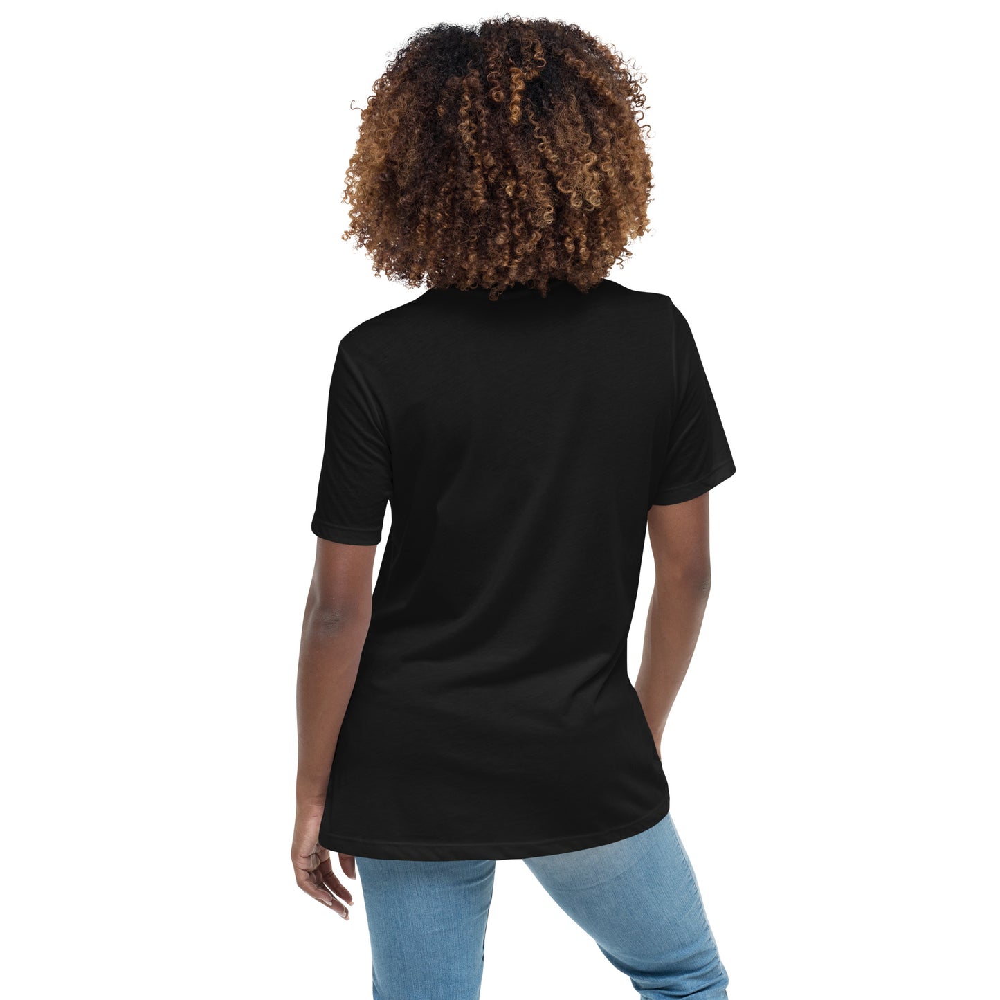 MIGHTY M Softball lockeres Damen-T-Shirt LOGO