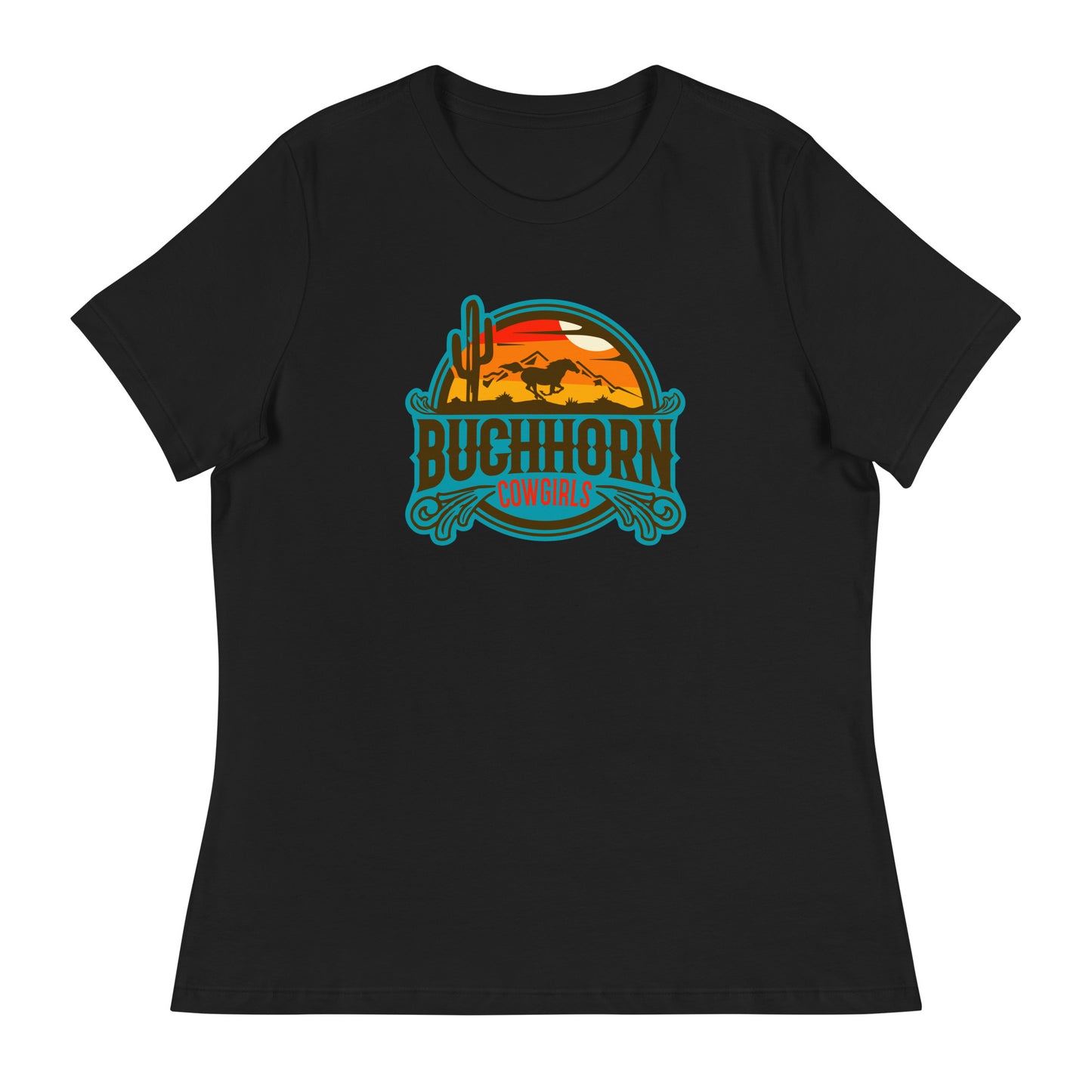 #theredlabel COWGIRLS lockeres Damen-T-Shirt
