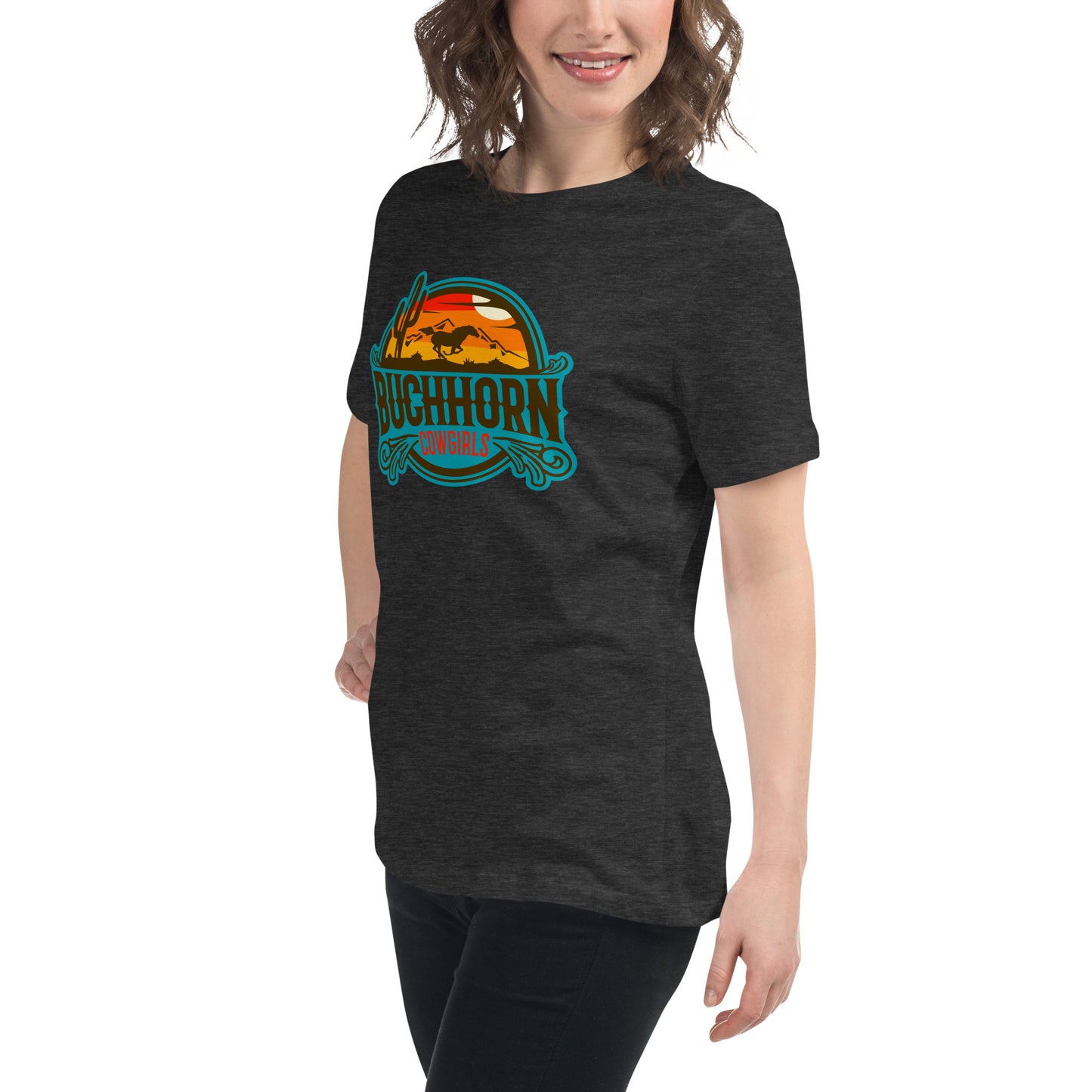 #theredlabel COWGIRLS lockeres Damen-T-Shirt
