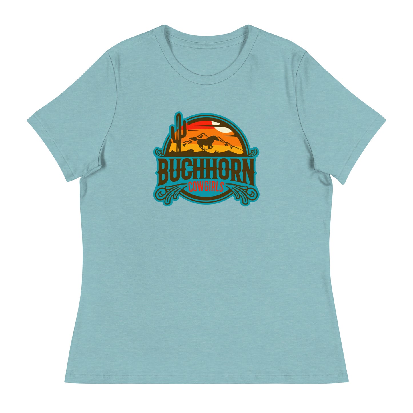 #theredlabel COWGIRLS lockeres Damen-T-Shirt