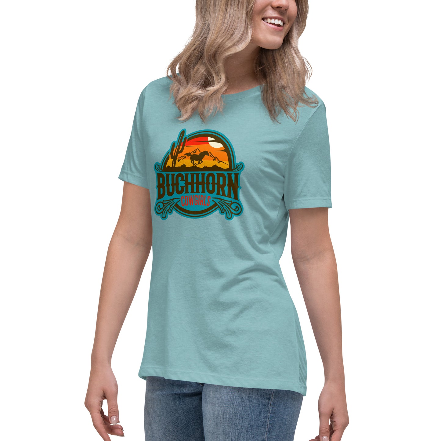 #theredlabel COWGIRLS lockeres Damen-T-Shirt
