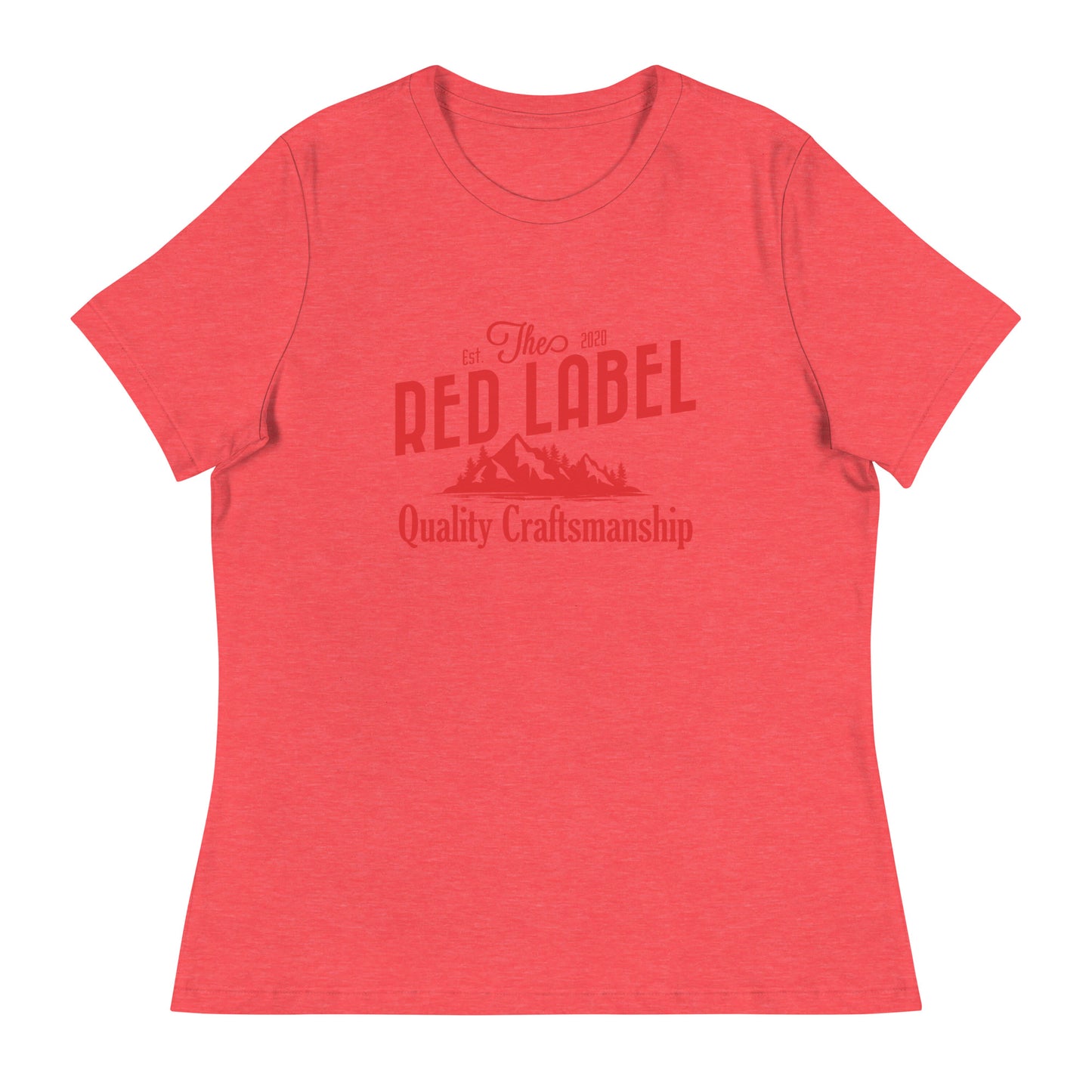 #theredlabel TWO Lockeres Damen-T-Shirt