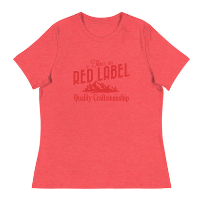 #theredlabel TWO Lockeres Damen-T-Shirt