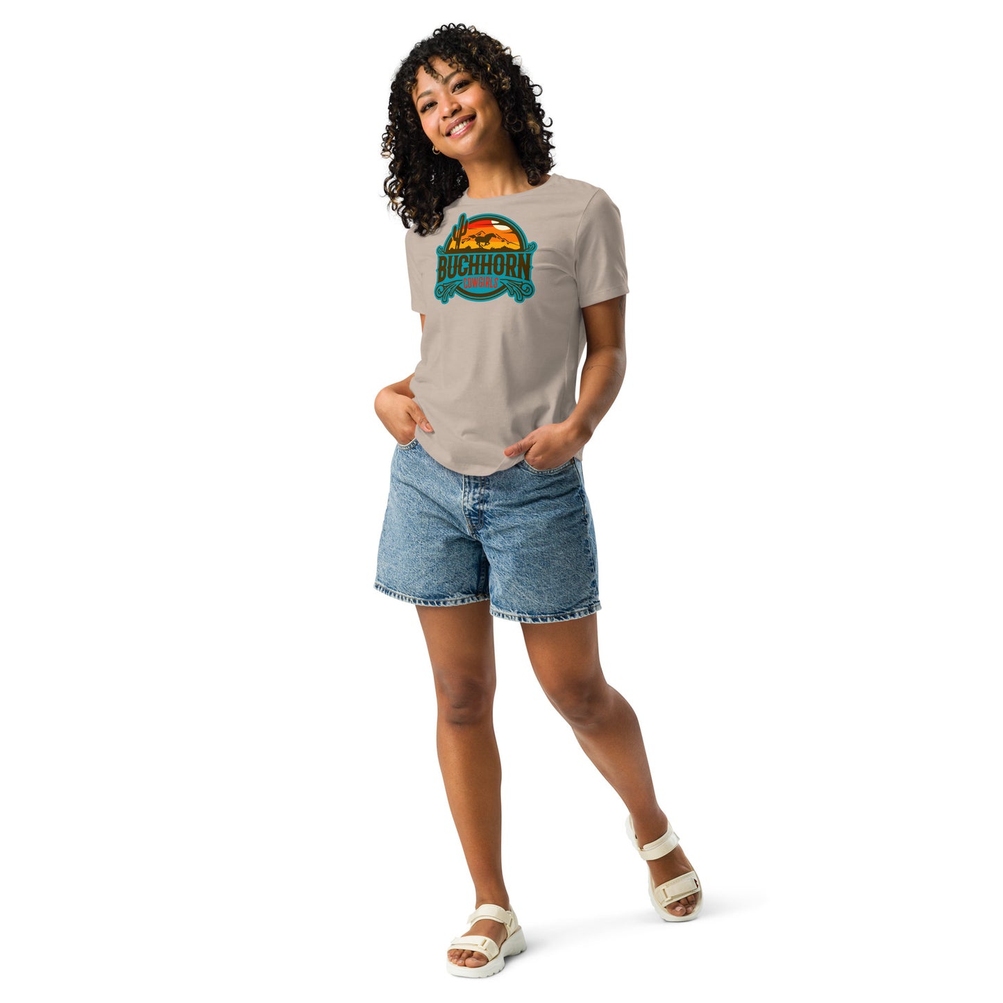 #theredlabel COWGIRLS lockeres Damen-T-Shirt