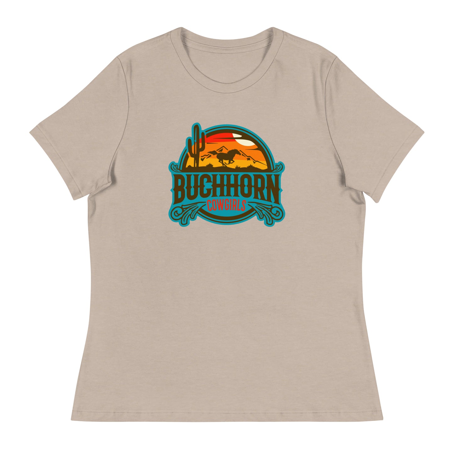#theredlabel COWGIRLS lockeres Damen-T-Shirt