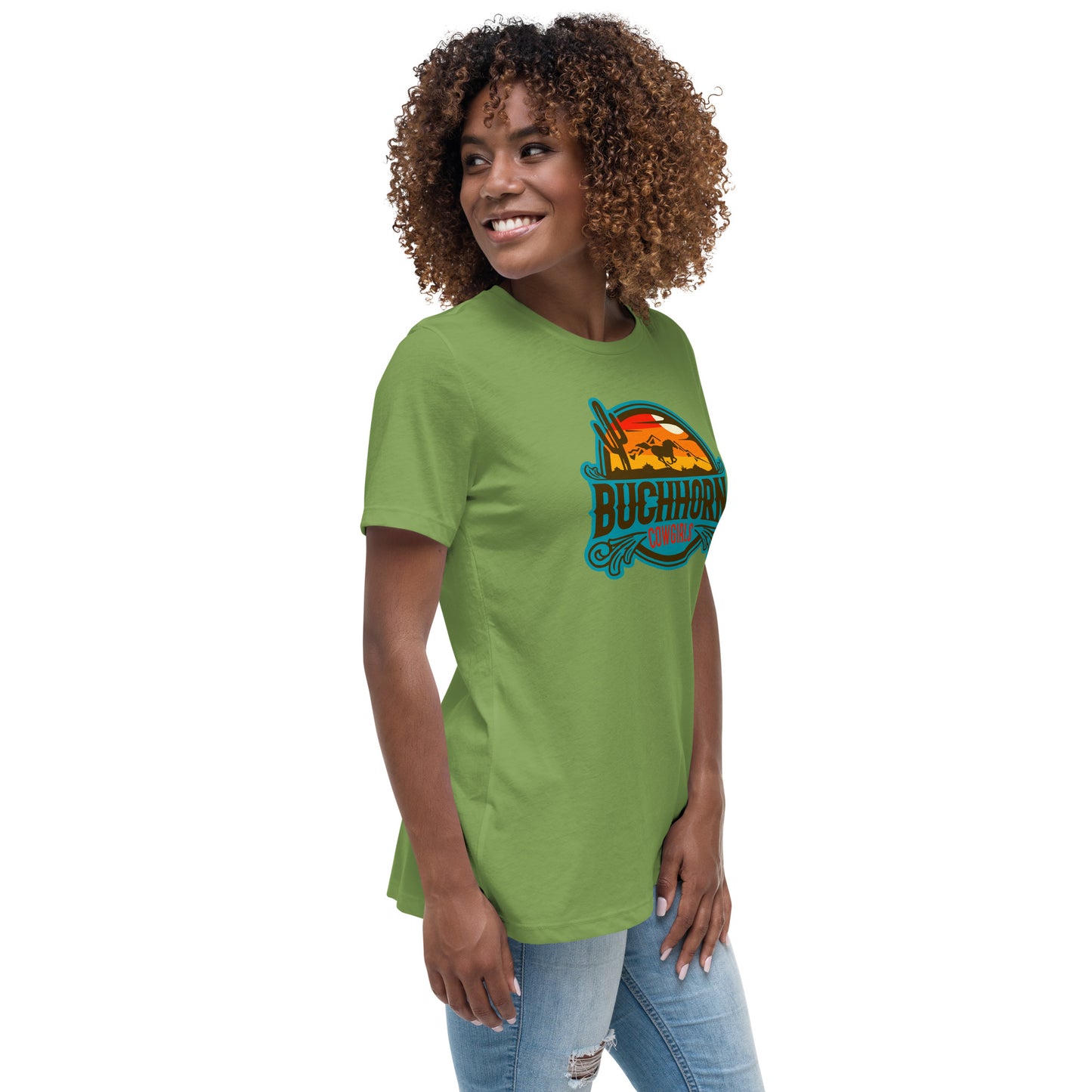 #theredlabel COWGIRLS lockeres Damen-T-Shirt