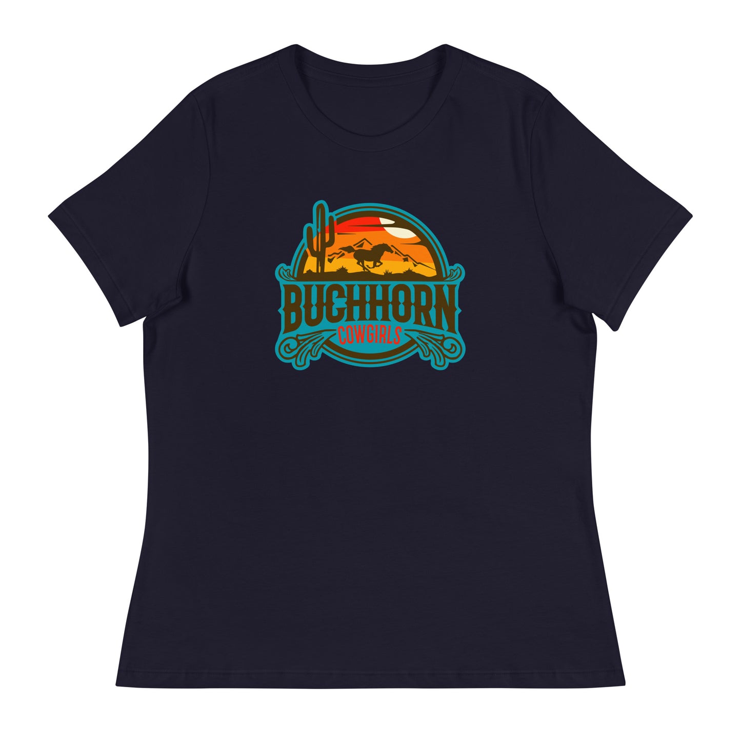 #theredlabel COWGIRLS lockeres Damen-T-Shirt
