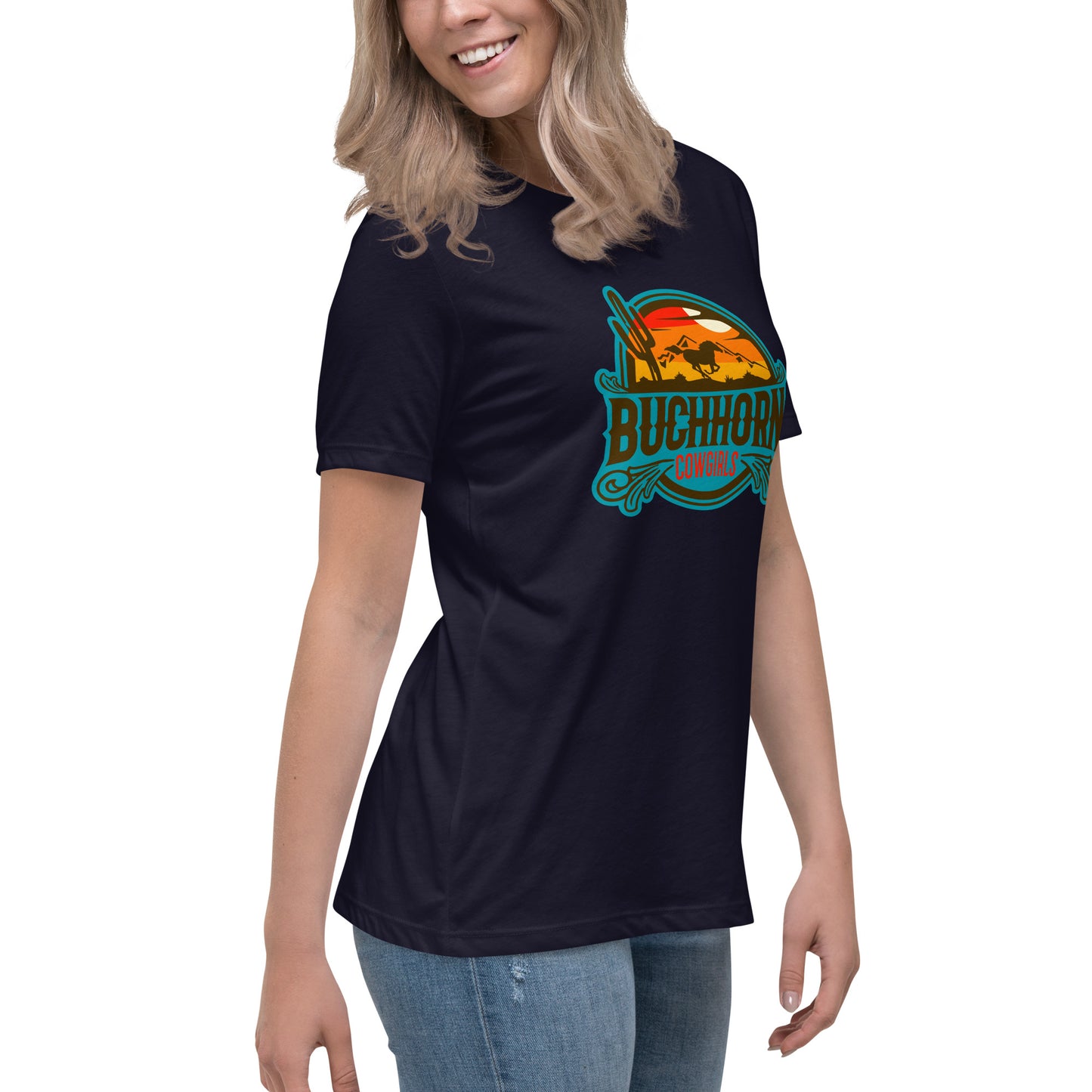 #theredlabel COWGIRLS lockeres Damen-T-Shirt