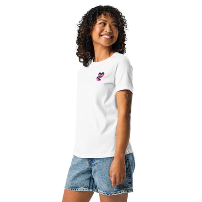 Gasteinerin im Herzen lockeres Basic Damen-T-Shirt