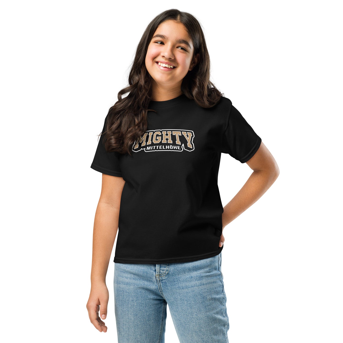MIGHTY M Softball T-Shirt für Jugendliche LOGO