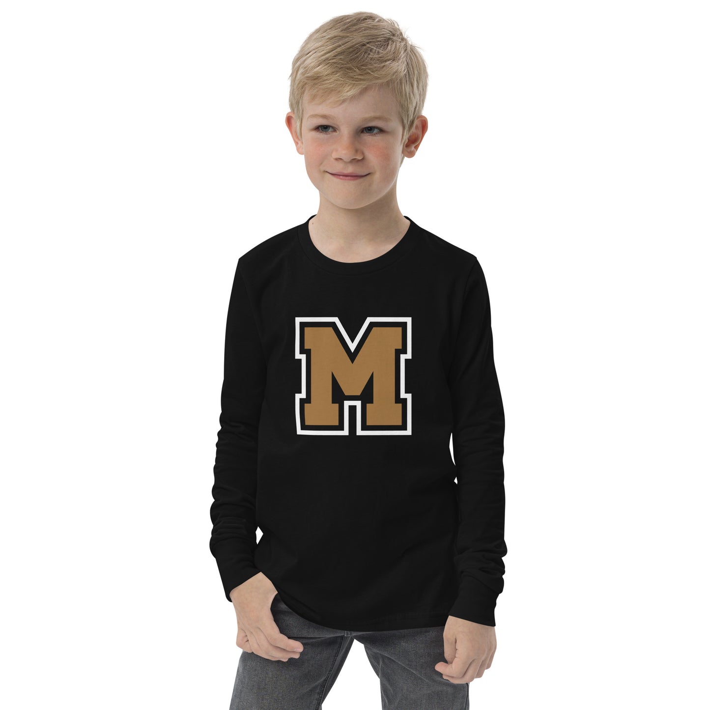 MIGHTY M Softball Longsleeve für Jugendliche BIG M