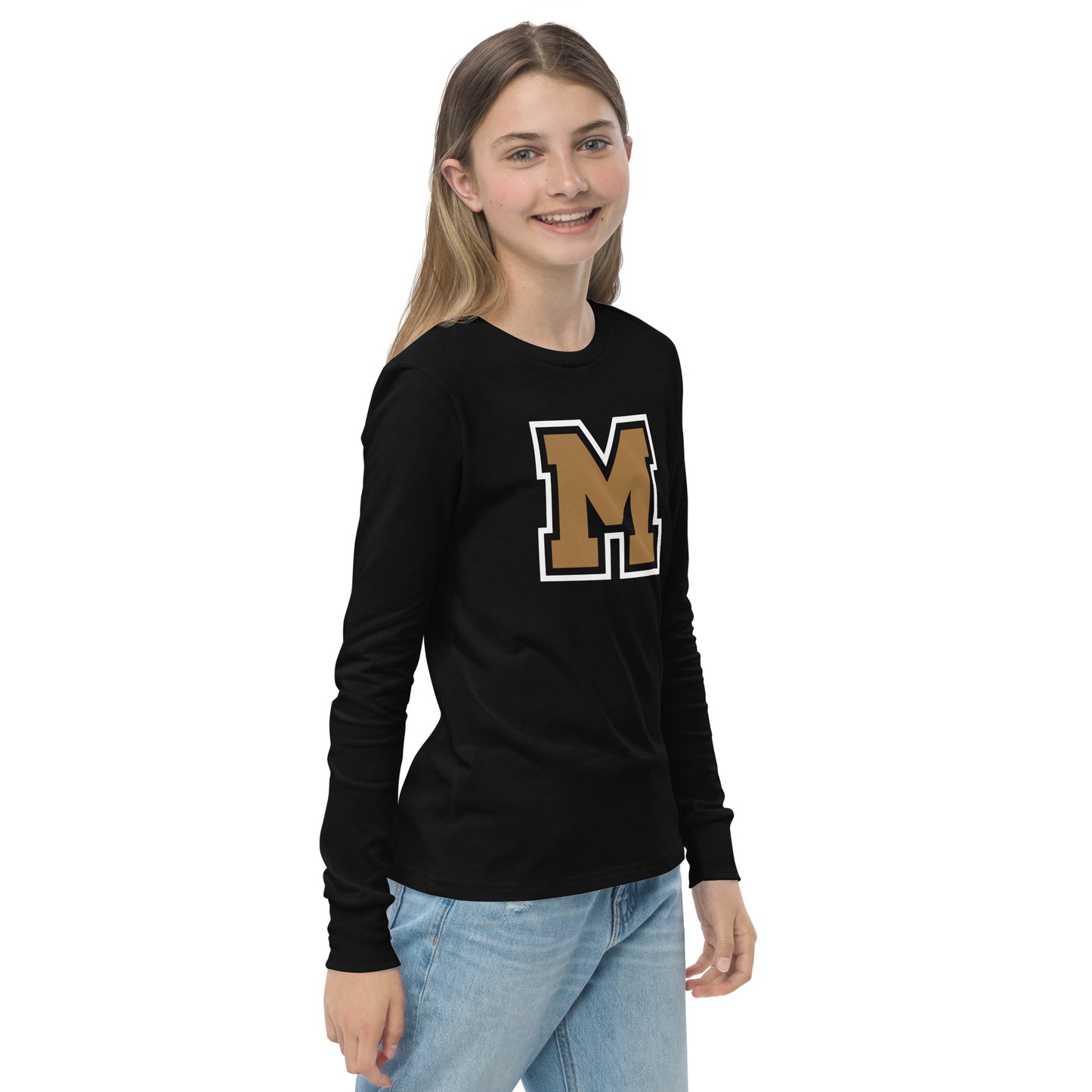 MIGHTY M Softball Longsleeve für Jugendliche BIG M